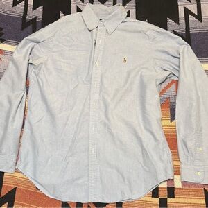 Ralph Lauren Light Blue Casual Button Down Shirt